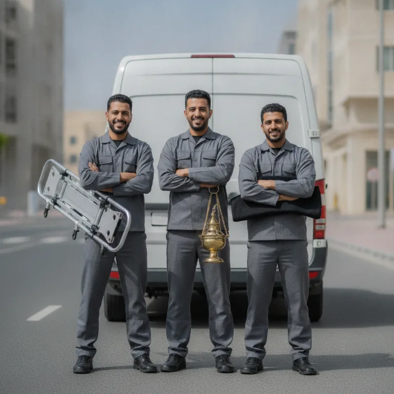 مكتب دفن الموتى فريق في جبل علي